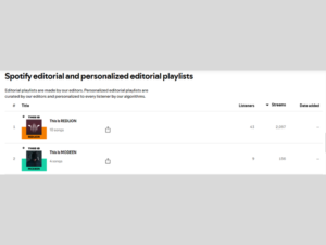 playlist project 3